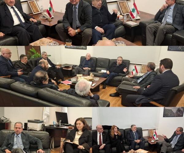 الصّدي يلتقي سفير الاردن يبحث مع الصناعيين شؤون القطاع الصّدي يلتقي سفير الاردن يبحث مع الصناعيين شؤون القطاع