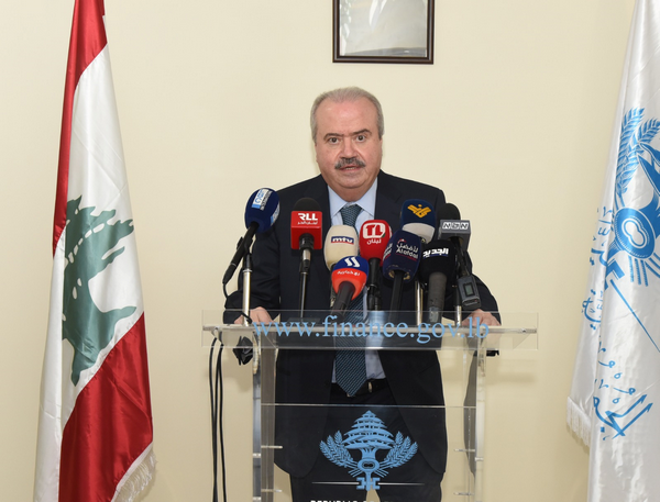تصريح وزير المالية ياسين جابر حول زيارة بعثة صندوق النقد الدولي إلى لبنان وسبل التعاون المستقبلية تصريح وزير المالية ياسين جابر حول زيارة بعثة صندوق النقد الدولي إلى لبنان وسبل التعاون المستقبلية